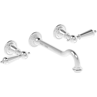 WALL MOUNTED SPOUT DROP LEVER TAPS - DYKE & DEAN