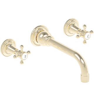 WALL MOUNTED SPOUT VICTORIAN TAPS - DYKE & DEAN
