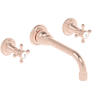 WALL MOUNTED SPOUT VICTORIAN TAPS - DYKE & DEAN