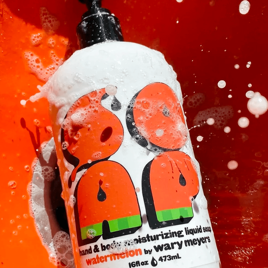 WARY MEYERS WATERMELON LIQUID SOAP - DYKE & DEAN