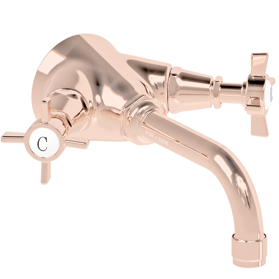 WASH BASIN CROSS HANDLE TAPS - DYKE & DEAN