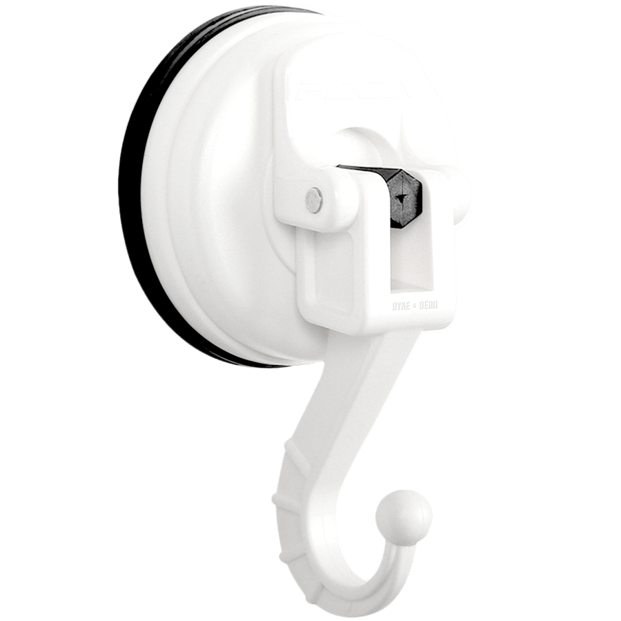 WHITE SUCTION HOOK 6KG - DYKE & DEAN