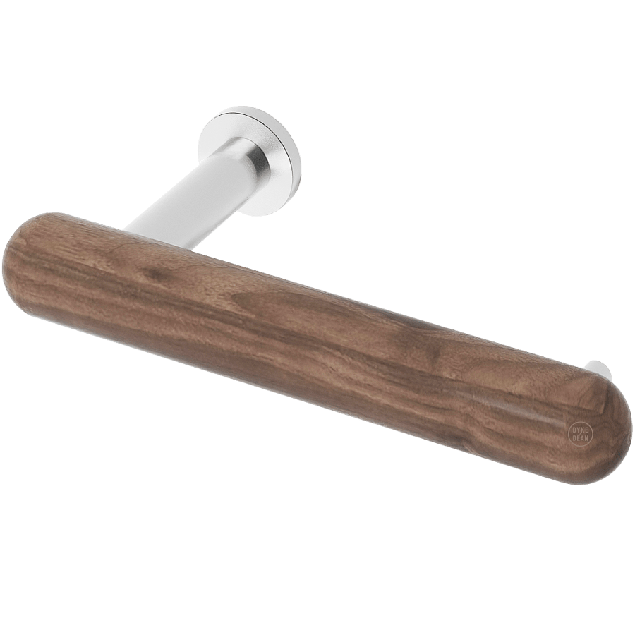 WIREWORKS YOKU TOILET ROLL HOLDER WALNUT - DYKE & DEAN