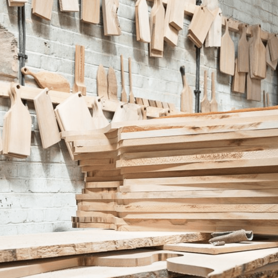 WOODEN COAT RACK 2 PEG - DYKE & DEAN