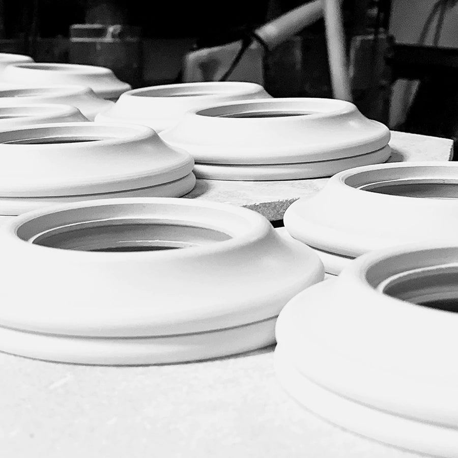 WOODEN PORCELAIN WALL LIGHT SWITCH PADELUS TOGGLE - DYKE & DEAN