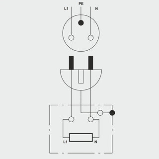 WOODEN PORCELAIN WALL SOCKET FAGUS UK - DYKE & DEAN